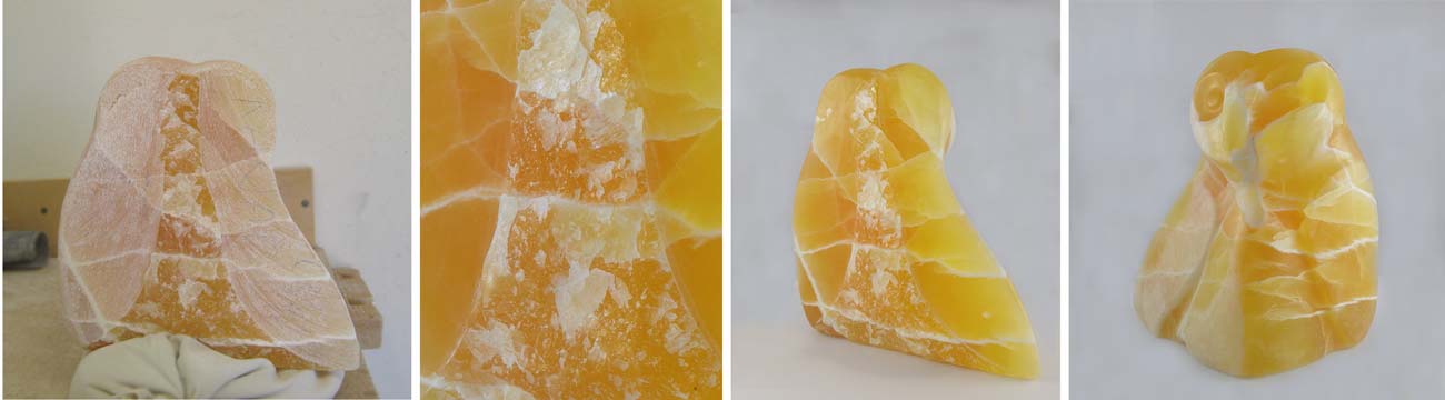 Yellow Guardian Sculpture